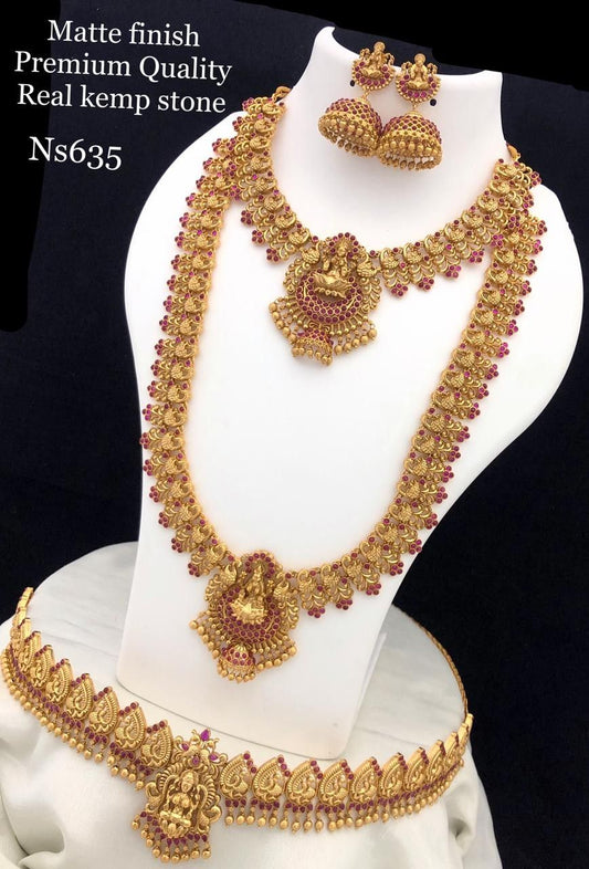 Buy South Indian Necklace Buy 1 Get 1 Free