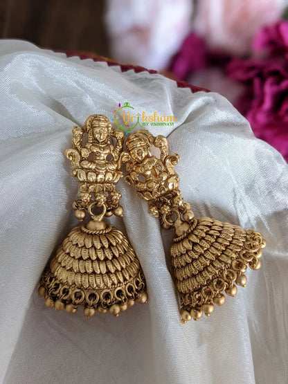 Combo 3 Meenakari Gopuram Jhumki Set