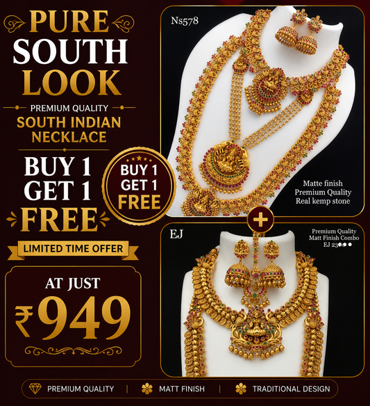 Shrishti Jewel Buy 1 Get 1 Free Necklace Set