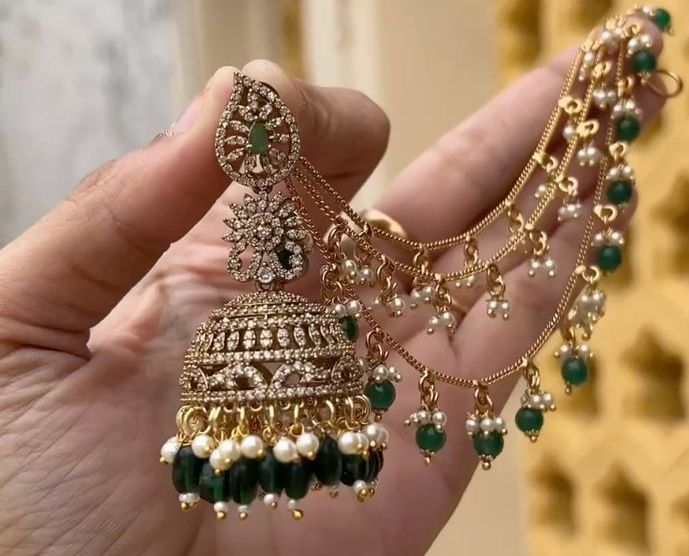 Buy 1 Get 2 Free Mattal Ear Chain Free