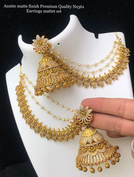 Buy 1 Mattal Get Gopram Jhumki Free