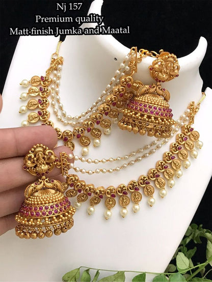 Buy 1 Get 2 Free Mattal Ear Chain Free